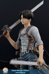 Оригинальная аниме фигурка BRAVE-ACT Attack on Titan Levi -ver.2B- 1/8 Complete Figure