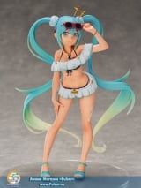 Оригинальная аниме фигурка Hatsune Miku GT Project Racing Miku 2018 Thailand Ver. 1/8 Complete Figure