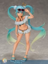 Оригинальная аниме фигурка Hatsune Miku GT Project Racing Miku 2018 Thailand Ver. 1/8 Complete Figure