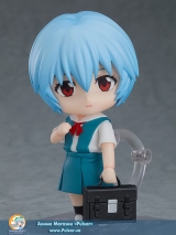 Оригинальная аниме фигурка Nendoroid Rebuild of Evangelion Rei Ayanami