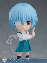 Оригинальная аниме фигурка Nendoroid Rebuild of Evangelion Rei Ayanami