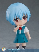 Оригинальная аниме фигурка Nendoroid Rebuild of Evangelion Rei Ayanami