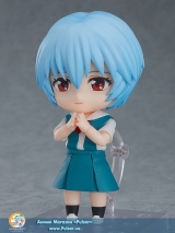 Оригинальная аниме фигурка Nendoroid Rebuild of Evangelion Rei Ayanami