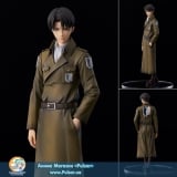 Оригинальная аниме фигурка Attack on Titan Levi coat style Complete Figure