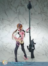 Оригинальная аниме фигурка Rebuild of Evangelion Mari Makinami Illustrious Complete Figure
