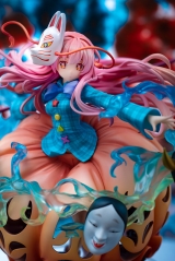 Оригинальная аниме фигурка  Touhou Project "The Expressive Poker Face" Kokoro Hatano 1/8 Complete Figure