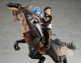 Оригинальная аниме фигурка KDcolle Re:ZERO -Starting Life in Another World- Rem & Subaru: Attack on the White Whale Ver. Complete Figure