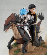Оригинальная аниме фигурка KDcolle Re:ZERO -Starting Life in Another World- Rem & Subaru: Attack on the White Whale Ver. Complete Figure