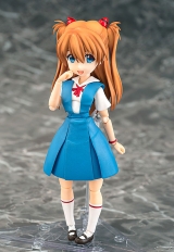 Оригинальная аниме фигурка Parfom R! Rebuild of Evangelion Asuka Langley Shikinami School Uniform Ver. Posable Figure