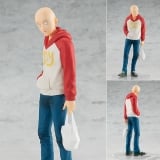 Оригінальна аніме фігурка POP UP PARADE One-Punch Man Saitama OPPAI Hoodie Ver. Complete Figure