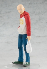 Оригинальная аниме фигурка POP UP PARADE One-Punch Man Saitama OPPAI Hoodie Ver. Complete Figure