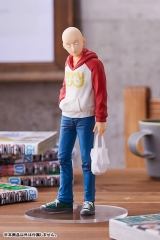 Оригинальная аниме фигурка POP UP PARADE One-Punch Man Saitama OPPAI Hoodie Ver. Complete Figure