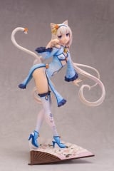 Оригинальная аниме фигурка Nekopara Vanilla Chinese Dress edition illustration by Sayori DX Ver. 1/6 Complete Figure
