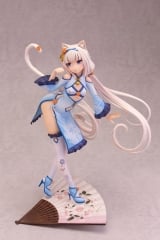 Оригинальная аниме фигурка Nekopara Vanilla Chinese Dress edition illustration by Sayori DX Ver. 1/6 Complete Figure
