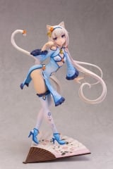 Оригинальная аниме фигурка Nekopara Vanilla Chinese Dress edition illustration by Sayori DX Ver. 1/6 Complete Figure