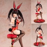 Оригінальна аніме фігурка KDcolle "Date A Live" Light Novel Ver. Kurumi Tokisaki Bunny Ver. 1/7 Complete Figure