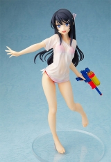 Оригинальная аниме фигурка Rascal Does Not Dream of Bunny Girl Senpai Mai Sakurajima Water Gun Date ver. 1/7 Complete Figure