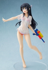 Оригинальная аниме фигурка Rascal Does Not Dream of Bunny Girl Senpai Mai Sakurajima Water Gun Date ver. 1/7 Complete Figure