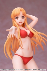 Оригинальная аниме фигурка Assemble Heroines Sword Art Online Asuna [Summer Queens] 1/8 Half Complete Model Assembly Figure Kit
