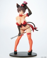Оригинальная аниме фигурка «Burlesque Cat Belle Black Cat ver. 1/7 Complete Figure»