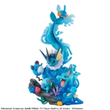 Оригинальная аниме фигурка «G.E.M. EX Series Pokemon Water Type DIVE TO BLUE Complete Figure»