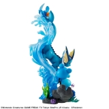 Оригинальная аниме фигурка «G.E.M. EX Series Pokemon Water Type DIVE TO BLUE Complete Figure»