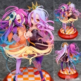 Оригинальная аниме фигурка «No Game No Life Zero Shiro & Schwi 1/7 Complete Figure»