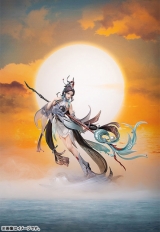 Оригинальная аниме фигурка «Honor of Kings Da Qiao Baiheliang Goddess ver. 1/7 Complete Figure»