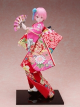 Оригинальная аниме фигурка «YOSHITOKU DOLLS x F:NEX Re:ZERO -Starting Life in Another World- Ram -Japanese Doll- 1/4 Complete Figure»