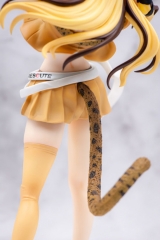 Оригинальная аниме фигурка «Zetsumetsukigudan RESCUTE NO.15 Shi Hu - Leopard cat - 1/7 Complete Figure»