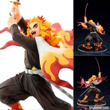 Оригинальная аниме фигурка «Demon Slayer: Kimetsu no Yaiba Kyojuro Rengoku 1/8 Complete Figure»