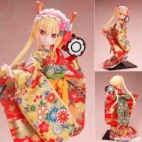 Оригінальна аніме фігурка &laquo;YOSHITOKU DOLLS x F:NEX Miss Kobayashi's Dragon Maid Tohru -Japanese Doll- 1/4 Complete Figure&raquo;