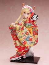 Оригинальная аниме фигурка &laquo;YOSHITOKU DOLLS x F:NEX Miss Kobayashi's Dragon Maid Tohru -Japanese Doll- 1/4 Complete Figure&raquo;