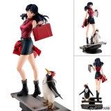 Оригинальная аниме фигурка «GALS Series Rebuild of Evangelion Misato Katsuragi & Penpen Complete Figure»