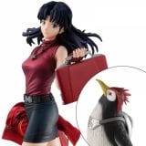 Оригинальная аниме фигурка &laquo;GALS Series Rebuild of Evangelion Misato Katsuragi & Penpen Complete Figure&raquo;