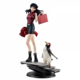 Оригинальная аниме фигурка &laquo;GALS Series Rebuild of Evangelion Misato Katsuragi & Penpen Complete Figure&raquo;