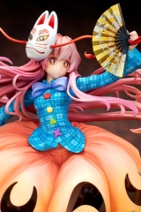 Оригинальная аниме фигурка «Touhou Project "The Expressive Poker Face" Kokoro Hatano [Light Arms Edition] 1/8 Complete Figure»