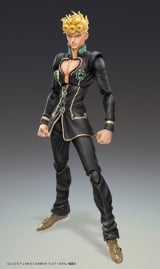 Оригинальная аниме фигурка &laquo;Super Action Statue JoJo's Bizarre Adventure Part 5 Giorno Giovanna Ver.BLACK&raquo;