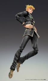 Оригинальная аниме фигурка &laquo;Super Action Statue JoJo's Bizarre Adventure Part 5 Giorno Giovanna Ver.BLACK&raquo;