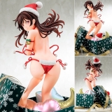 Оригінальна аніме фігурка «Rent-A-Girlfriend Chizuru Mizuhara Santa Bikini de Fuwamoko Figure 1/6 Complete Figure»
