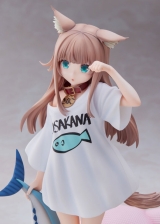 Оригинальная аниме фигурка &laquo;Uchi no Neko ga Onnanoko de Kawaii "Kinako" -Good Morning Ver.- 1/6 Complete Figure&raquo;