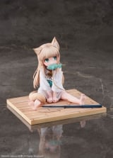 Оригинальная аниме фигурка &laquo;Uchi no Neko ga Onnanoko de Kawaii Kinako Sitting Fish ver. 1/6 Complete Figure Bonus Inclusive Limited Edition&raquo;