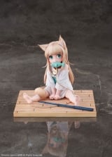 Оригинальная аниме фигурка &laquo;Uchi no Neko ga Onnanoko de Kawaii Kinako Sitting Fish ver. 1/6 Complete Figure Bonus Inclusive Limited Edition&raquo;