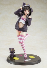 Оригинальная аниме фигурка &laquo;CAworks Anime "KonoSuba" Megumin Hoodie Look Chomusuke ver. Regular Edition 1/7 Complete Figure&raquo;