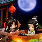 Оригинальная аниме фигурка &laquo;Anime "The Master of Diabolism" Wei Wuxian & Lan Wangji Lotus Lake Boat Ride Ver. Deformed Figure 2pc Set&raquo;