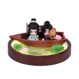 Оригинальная аниме фигурка &laquo;Anime "The Master of Diabolism" Wei Wuxian & Lan Wangji Lotus Lake Boat Ride Ver. Deformed Figure 2pc Set&raquo;