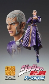 Оригінал (аніме): JoJo no Kimyou на Bouken Part 6: Stone Ocean аніме 조조의 이상한 모험 스톤 오션 Оригінал (інші): JoJo's Bizarre Adventure Part 6: Stone Ocean Ім'я персонажа: Enrico Pucci персонаж 엔리코 푸치 Дата випуску: 28 січня, 2016; Червень, 2023 Тип фігурки: Actio