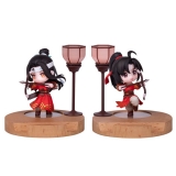 Оригінальна аніме фігурка &laquo;Anime "The Master of Diabolism" Wei Wuxian & Lan Wangji White Jade Archer Ver. Deformed Figure 2pc Set&raquo;