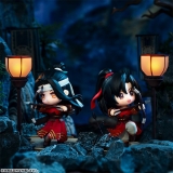 Оригинальная аниме фигурка &laquo;Anime "The Master of Diabolism" Wei Wuxian & Lan Wangji White Jade Archer Ver. Deformed Figure 2pc Set&raquo;
