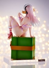 Оригинальная аниме фигурка &laquo;Super Sonico 10th Merry Christmas! TF edition 1/7 Complete Figure&raquo;